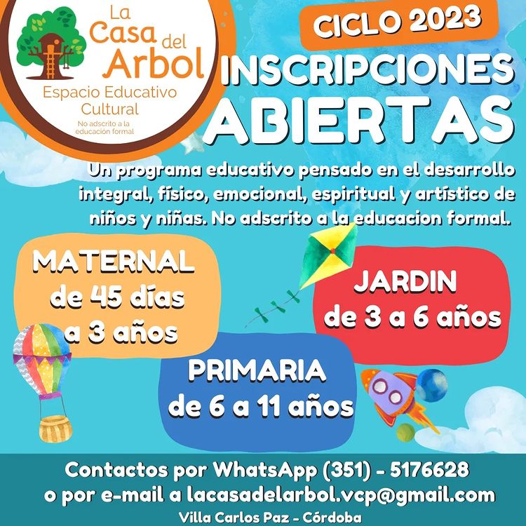 Ciclo Lectivo 2023 Inscripciones Abiertas En Maternal Jardín Y Primaria Fundación La Casa 1227